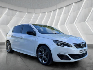 2016 Peugeot 308 2.0 Bluehdi Gt Eat Euro 6 (s/s) 5dr in White — image 3