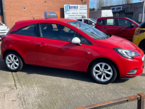 2016 Vauxhall Corsa 1.4i Ecoflex Sting Hatchback 3dr Petrol Manual Euro 6 (75 Ps) in Red — image 3