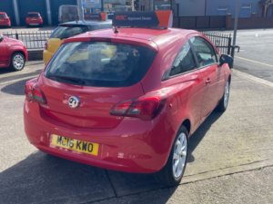 2016 Vauxhall Corsa 1.4i Ecoflex Sting Hatchback 3dr Petrol Manual Euro 6 (75 Ps) in Red — image 4