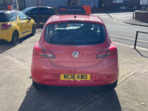 2016 Vauxhall Corsa 1.4i Ecoflex Sting Hatchback 3dr Petrol Manual Euro 6 (75 Ps) in Red — image 6