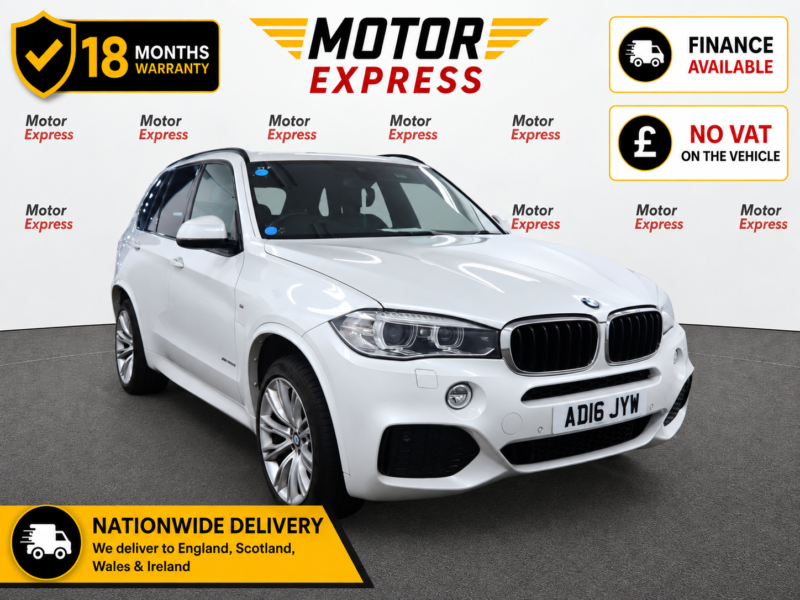 2016 BMW X5 3.0 X5 Xdrive30d M Sport in White — image 1