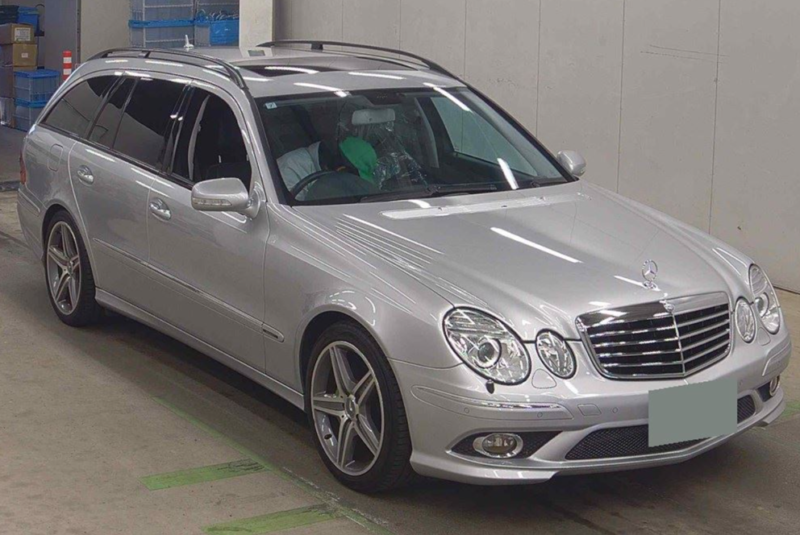 2007 Mercedes-Benz E Class Ref 8769 - In Transit Reservation Deposit Paid - Mercedes Benz W211 E Class E350 Estate Ex Japan in Silver — image 1