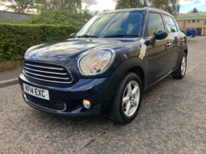 2014 MINI Countryman 1.6 One SUV 5dr Petrol Auto Euro 6 (98 Ps) in Blue — image 3