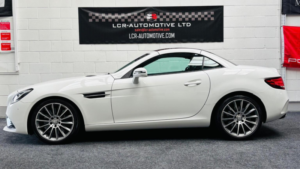 2017 Mercedes-Benz Slc 2.0 Slc200 Amg Line G-Tronic Euro 6 (s/s) 2dr in White — image 5