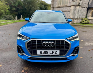 2019 Audi Q3 1.5 Tfsi Cod 35 S Line Euro 6 (s/s) 5dr in Blue — image 2