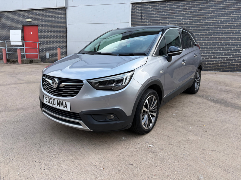 2020 Vauxhall Crossland X 1.2 Turbo Gpf Elite Nav SUV 5dr Petrol Manual Euro 6 (s/s) (130 Ps) in Grey — image 1