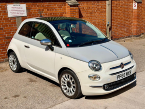 2018 Fiat 500 1.2 Collezione Fall Euro 6 (s/s) 3dr in White — image 2