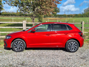 2023 Volkswagen Polo 1.0 Tsi Life in Red — image 2