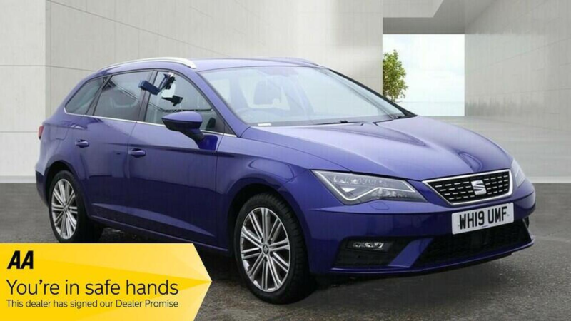 2019 SEAT Leon 1.5 Tsi Evo Xcellence St Euro 6 (s/s) 5dr in Blue — image 1