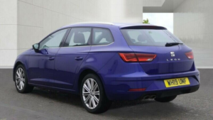 2019 SEAT Leon 1.5 Tsi Evo Xcellence St Euro 6 (s/s) 5dr in Blue — image 4