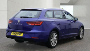 2019 SEAT Leon 1.5 Tsi Evo Xcellence St Euro 6 (s/s) 5dr in Blue — image 5
