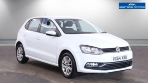 2014 Volkswagen Polo 1.2 Tsi Bluemotion Tech Se DSG Euro 6 (s/s) 5dr in White — image 2