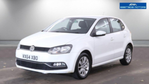 2014 Volkswagen Polo 1.2 Tsi Bluemotion Tech Se DSG Euro 6 (s/s) 5dr in White — image 3