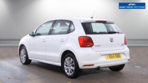 2014 Volkswagen Polo 1.2 Tsi Bluemotion Tech Se DSG Euro 6 (s/s) 5dr in White — image 4