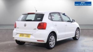 2014 Volkswagen Polo 1.2 Tsi Bluemotion Tech Se DSG Euro 6 (s/s) 5dr in White — image 5