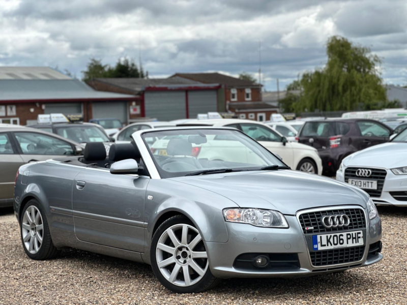 2006 Audi A4 Cabriolet 3.1 Fsi S Line Quattro 2dr in Grey — image 1
