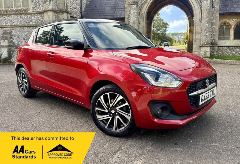 2023 Suzuki Swift 1.2 Dualjet Mhev Sz5 Euro 6 (s/s) 5dr in Red — image 1