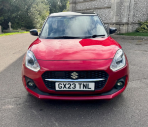 2023 Suzuki Swift 1.2 Dualjet Mhev Sz5 Euro 6 (s/s) 5dr in Red — image 2