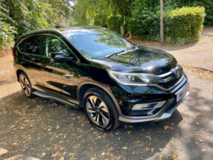 2017 Honda Cr-V 1.6 I-Dtec Ex 4WD Euro 6 (s/s) 5dr in Black — image 3