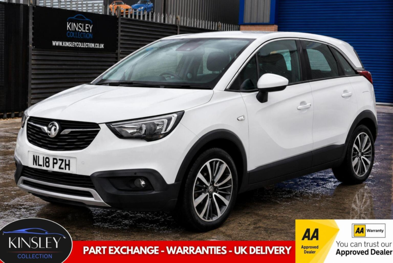 2018 Vauxhall Crossland X 1.2 Elite Euro 6 5dr in White — image 1