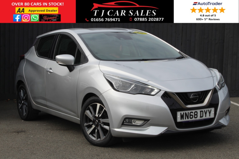 2018 Nissan Micra 1.0 Ig Acenta Limited Edition in Silver — image 1
