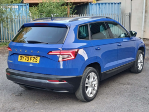 2020 Skoda Karoq 1.6 Karoq Se Technology Tdi Semi-Auto 5dr in Blue — image 5