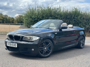 2009 BMW 1 Series 3.0 125i M Sport Steptronic Euro 4 2dr in Black — image 3