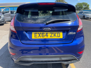 2014 Ford Fiesta 1.6 Tdci Zetec S Hatchback 3dr Diesel Manual Euro 5 (95 Ps) in Blue — image 6