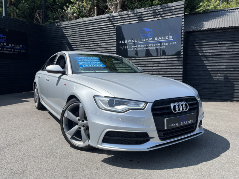 2014 Audi A6 Saloon 2.0 Tdi Ultra Black Edition in Silver — image 1