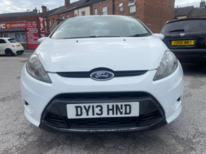 2013 Ford Fiesta Van 1.4 Tdci Panel Van 3dr in White — image 3