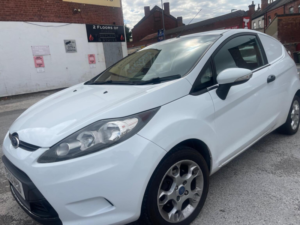 2013 Ford Fiesta Van 1.4 Tdci Panel Van 3dr in White — image 5