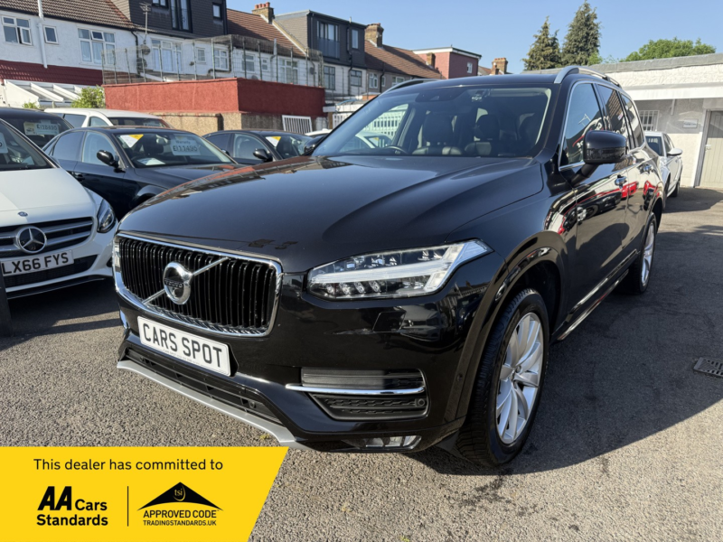 2016 Volvo Xc90 2.0 T5 Momentom AWD Fresh Import Verified Mile Finance Avb in Black — image 1