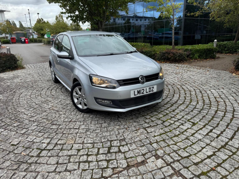 2012 Volkswagen Polo 1.2 Match Euro 5 5dr in Silver — image 1