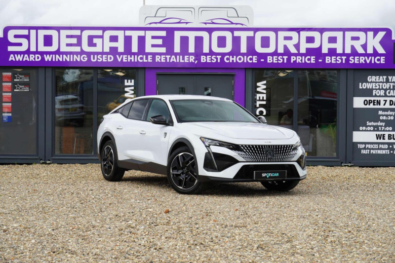 2024 Peugeot 408 1.2 Puretech Gt Fastback Eat Euro 6 (s/s) 5dr in White — image 1
