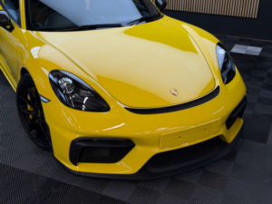 2020 Porsche 718 Cayman 4.0 Gt4 Coupe 2dr Petrol Manual Euro 6 (s/s) (420 Ps) in Yellow — image 3