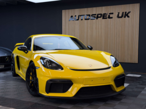2020 Porsche 718 Cayman 4.0 Gt4 Coupe 2dr Petrol Manual Euro 6 (s/s) (420 Ps) in Yellow — image 4