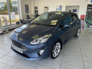 2020 Ford Fiesta 1.0 T Ecoboost Mhev Titanium X in Blue — image 2