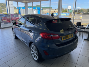 2020 Ford Fiesta 1.0 T Ecoboost Mhev Titanium X in Blue — image 4