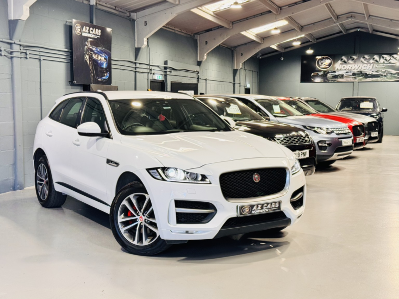 2016 Jaguar F-Pace 2.0 D180 R-Sport in White — image 1