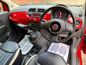 2015 Fiat 500c 1.2 Twinair Cult Euro 6 (s/s) 2dr in Red — image 5