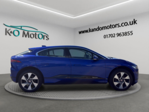 2019 Jaguar I-Pace 400 90kwh Hse Auto 4WD 5dr in Blue — image 3