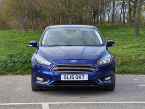 2015 Ford Focus 1.6 Tdci Titanium Euro 5 (s/s) 5dr in Blue — image 2