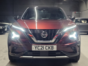 2021 Nissan Juke 1.0 Dig-T Tekna+ in Red — image 2