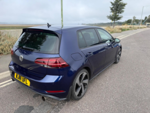 2018 Volkswagen Golf 2.0 Tsi Gti Euro 6 (s/s) 5dr in Blue — image 3