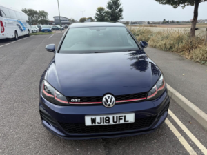 2018 Volkswagen Golf 2.0 Tsi Gti Euro 6 (s/s) 5dr in Blue — image 4