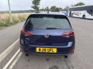2018 Volkswagen Golf 2.0 Tsi Gti Euro 6 (s/s) 5dr in Blue — image 5