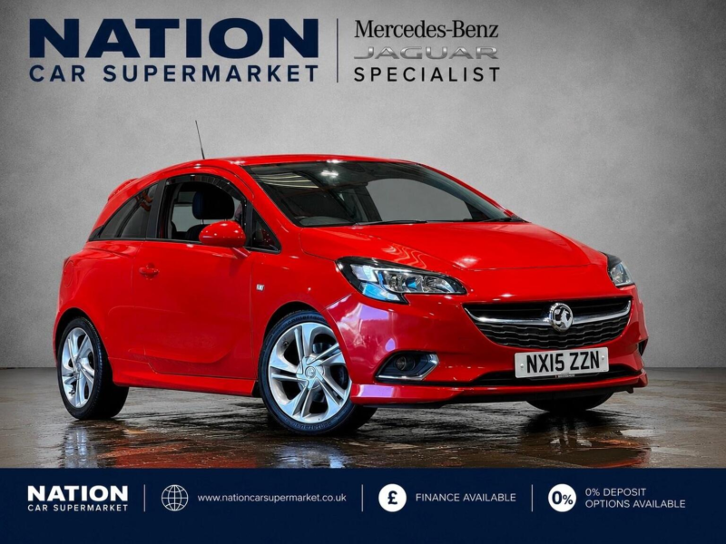 2015 Vauxhall Corsa 1.4i Turbo Ecotec Sri Vx Line Euro 6 (s/s) 3dr in Red — image 1