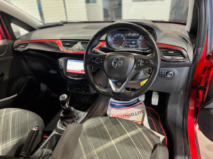 2015 Vauxhall Corsa 1.4i Turbo Ecotec Sri Vx Line Euro 6 (s/s) 3dr in Red — image 2