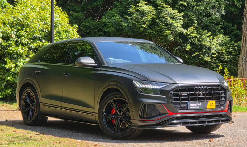 2020 Audi Q8 3.0 Q8 S Line 50 Tdi Quattro Auto 4WD 5dr in Black — image 1