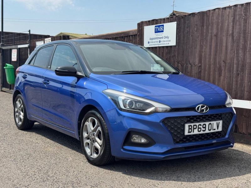 2019 Hyundai I20 1.2 Play Euro 6 (s/s) 5dr in Blue — image 1